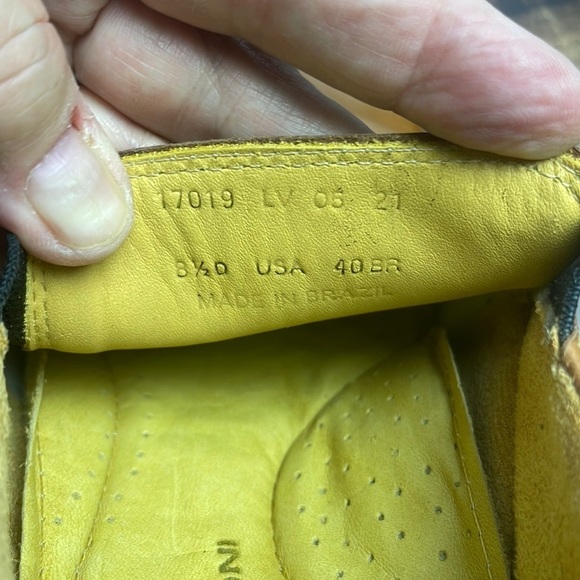 NEW SANDRO MOSCOLONI CENTER SEAM DOUBLE GORE TAN SLIPON DOUGLAS Size 8.5 D - Picture 5 of 15